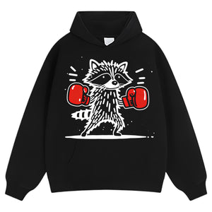 BOXER RACCOON TANK TOP & TEE & LONG SLEEVE & LAYERED LS & HOODIE