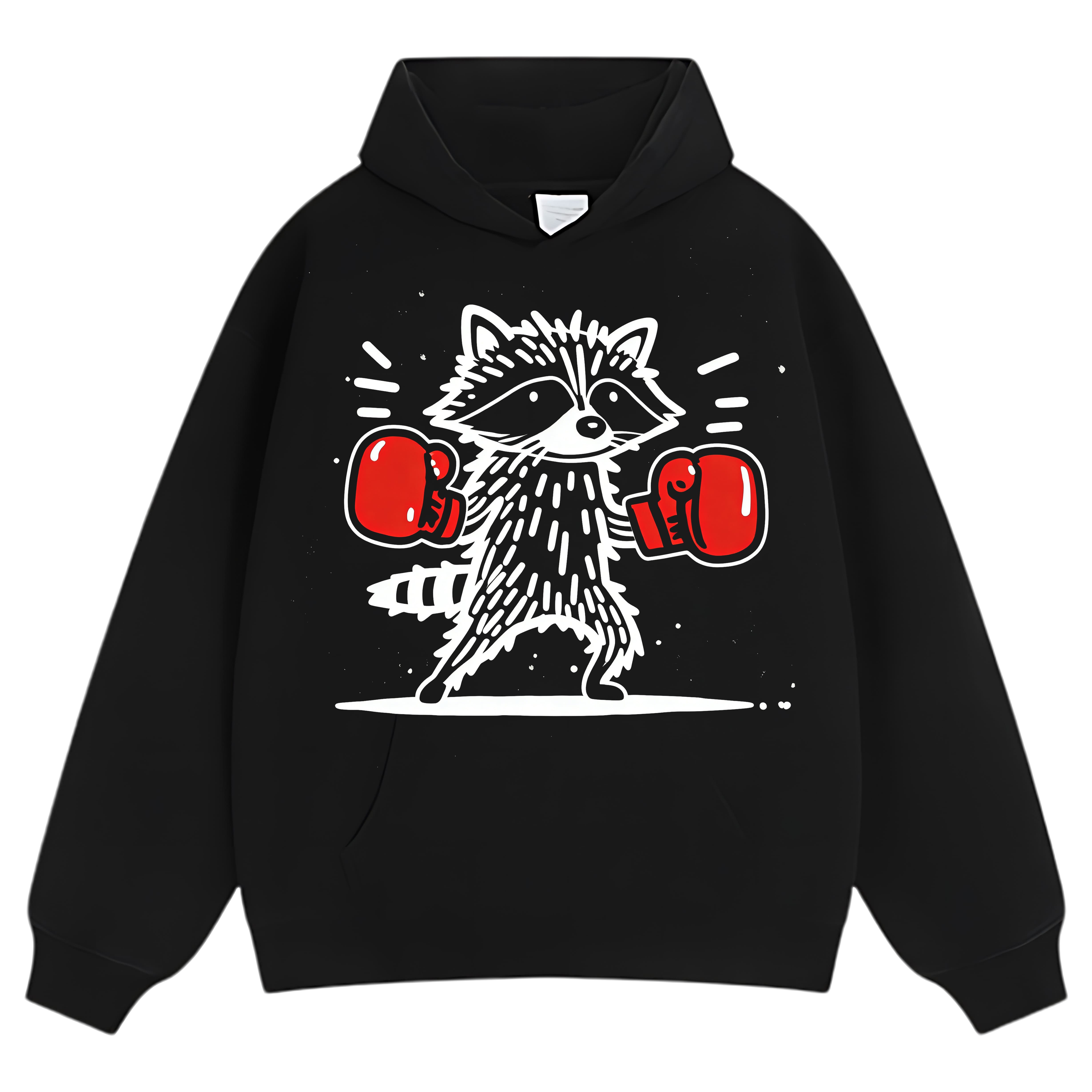BOXER RACCOON TANK TOP & TEE & LONG SLEEVE & LAYERED LS & HOODIE