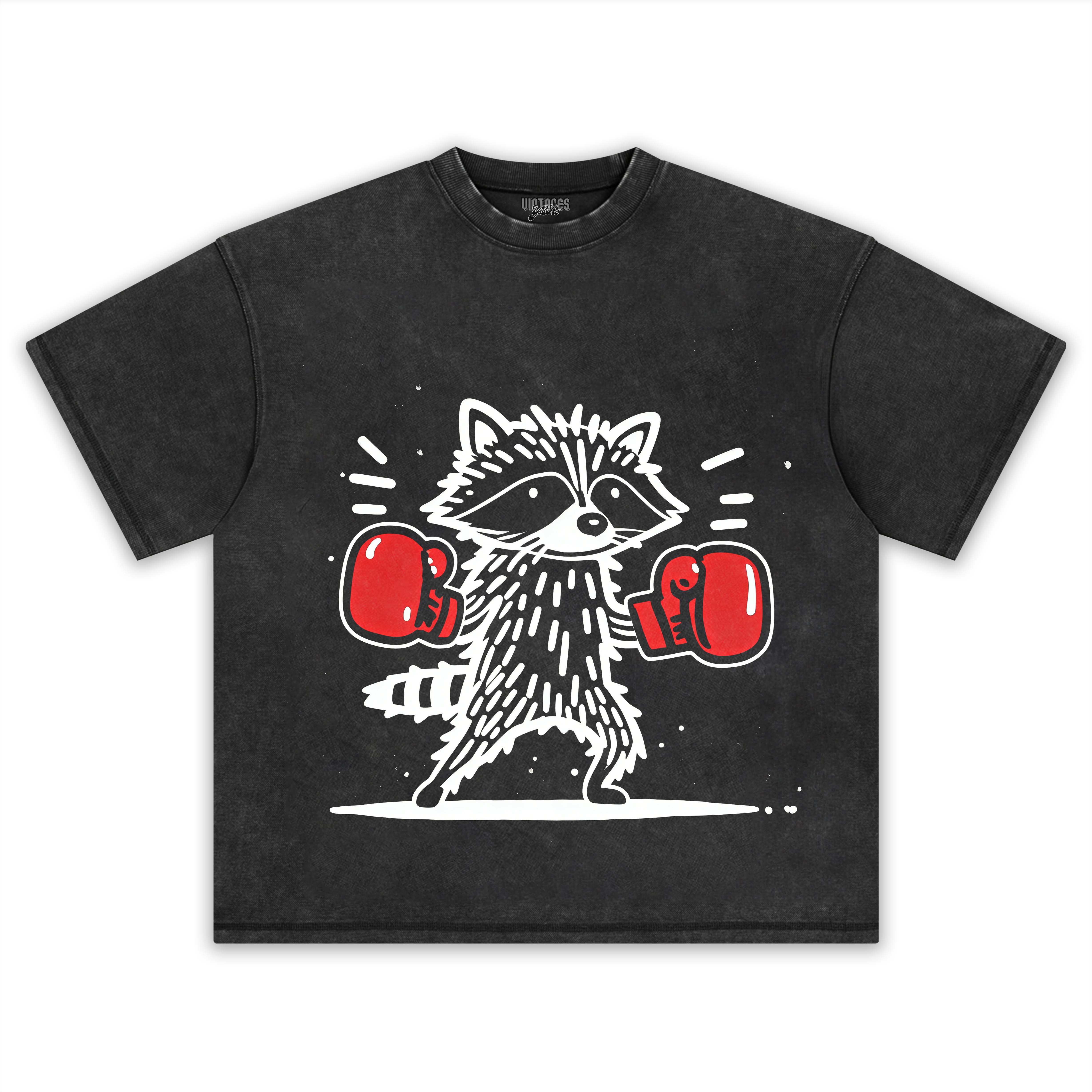 BOXER RACCOON TANK TOP & TEE & LONG SLEEVE & LAYERED LS & HOODIE