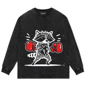 BOXER RACCOON TANK TOP & TEE & LONG SLEEVE & LAYERED LS & HOODIE