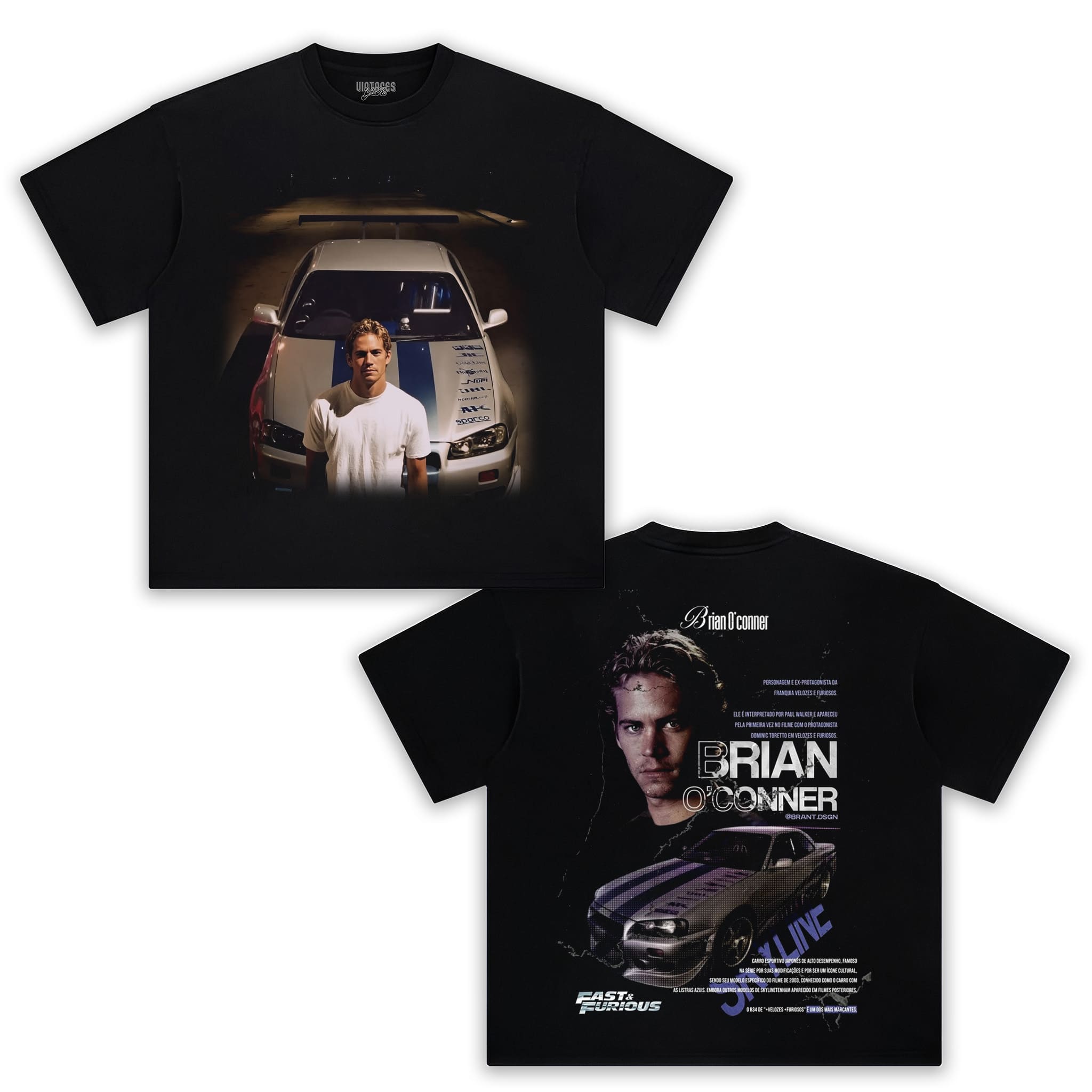 BRIAN O'CONNER V2 TANK TOP & TEE