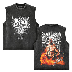 BROCK LESNAR WWE TANK TOP & TEE