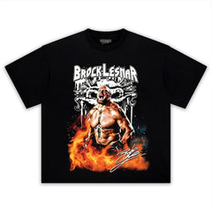 BROCK LESNAR WWE TANK TOP & TEE & LONG SLEEVE & LAYERED LS & HOODIE