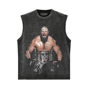 BROCK LESNAR WWE V2 TANK TOP & TEE & LONG SLEEVE & LAYERED LS & HOODIE