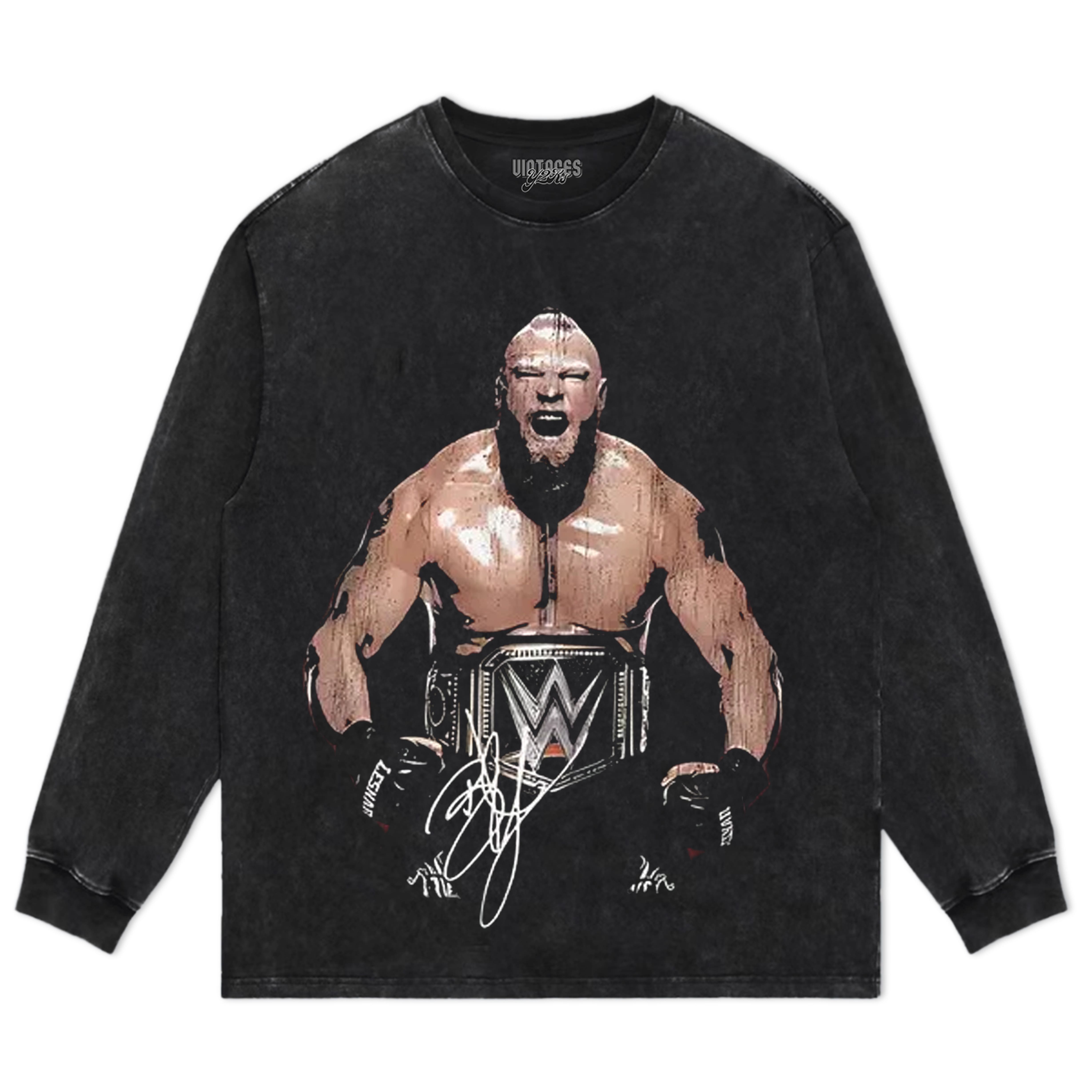 BROCK LESNAR WWE V2 TANK TOP & TEE & LONG SLEEVE & LAYERED LS & HOODIE