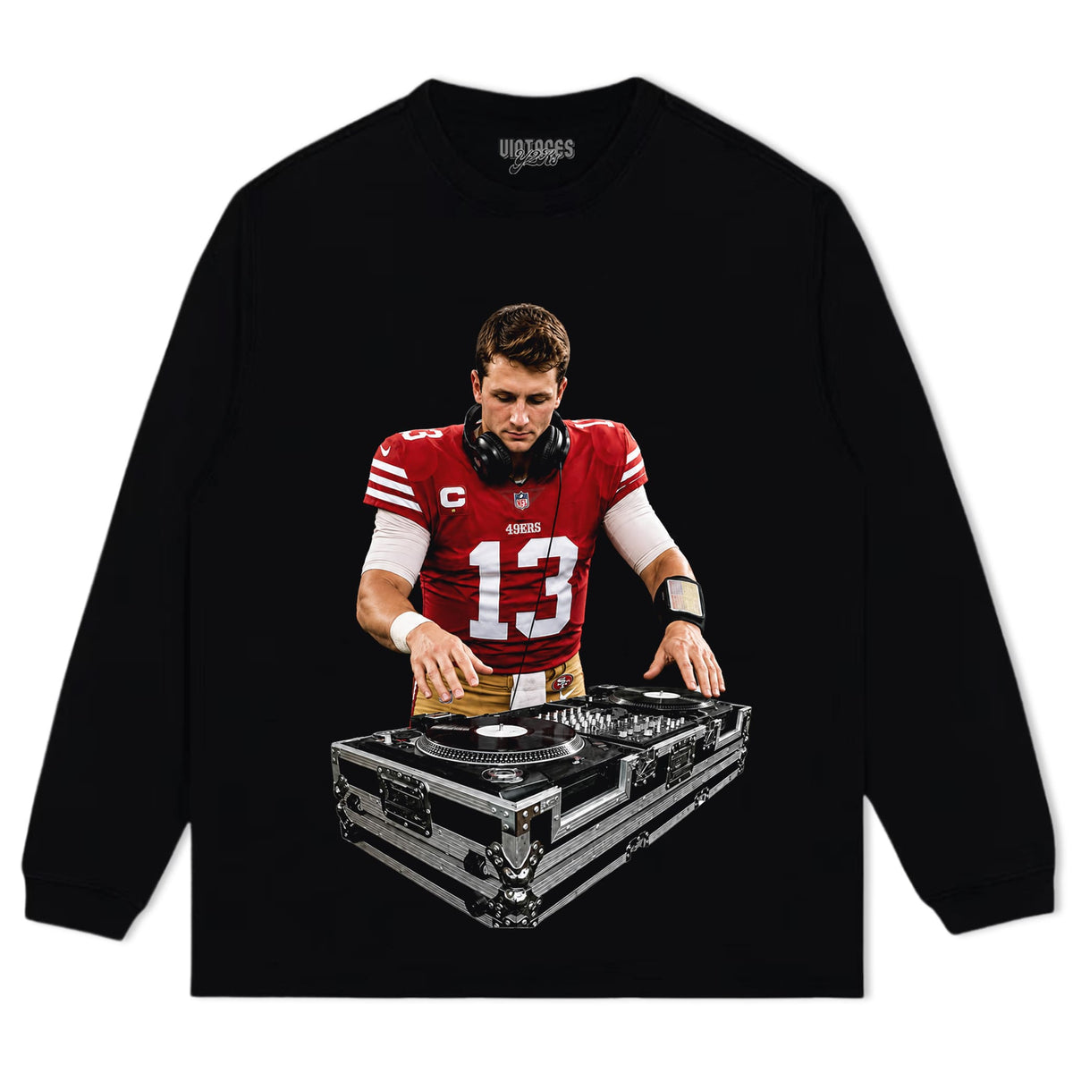 BROCK PURDY KITTLE 49ERS DJ TANK TOP & TEE & LONG SLEEVE & LAYERED LS & HOODIE