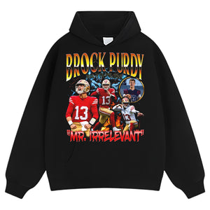 BROCK PURDY V3 VINTAGE 49ERS TANK TOP & TEE & LONG SLEEVE & LAYERED LS & HOODIE