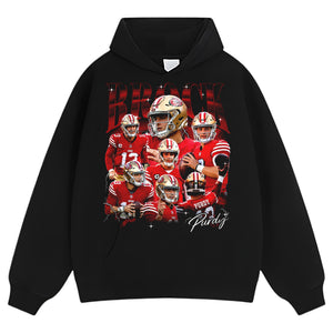 BROCK PURDY V4 VINTAGE 49ERS TANK TOP & TEE & LONG SLEEVE & LAYERED LS & HOODIE