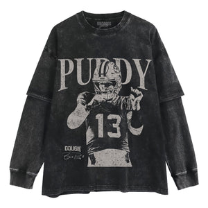 BROCK PURDY VINTAGE 49ERS TANK TOP & TEE & LONG SLEEVE & LAYERED LS & HOODIE