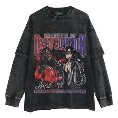 BROTHERS OF DESTRUCTION LAYERED LONG SLEEVE