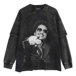 BRUNO MARS 2026 VINTAGE TANK TOP & TEE & LONG SLEEVE & LAYERED LS & HOODIE