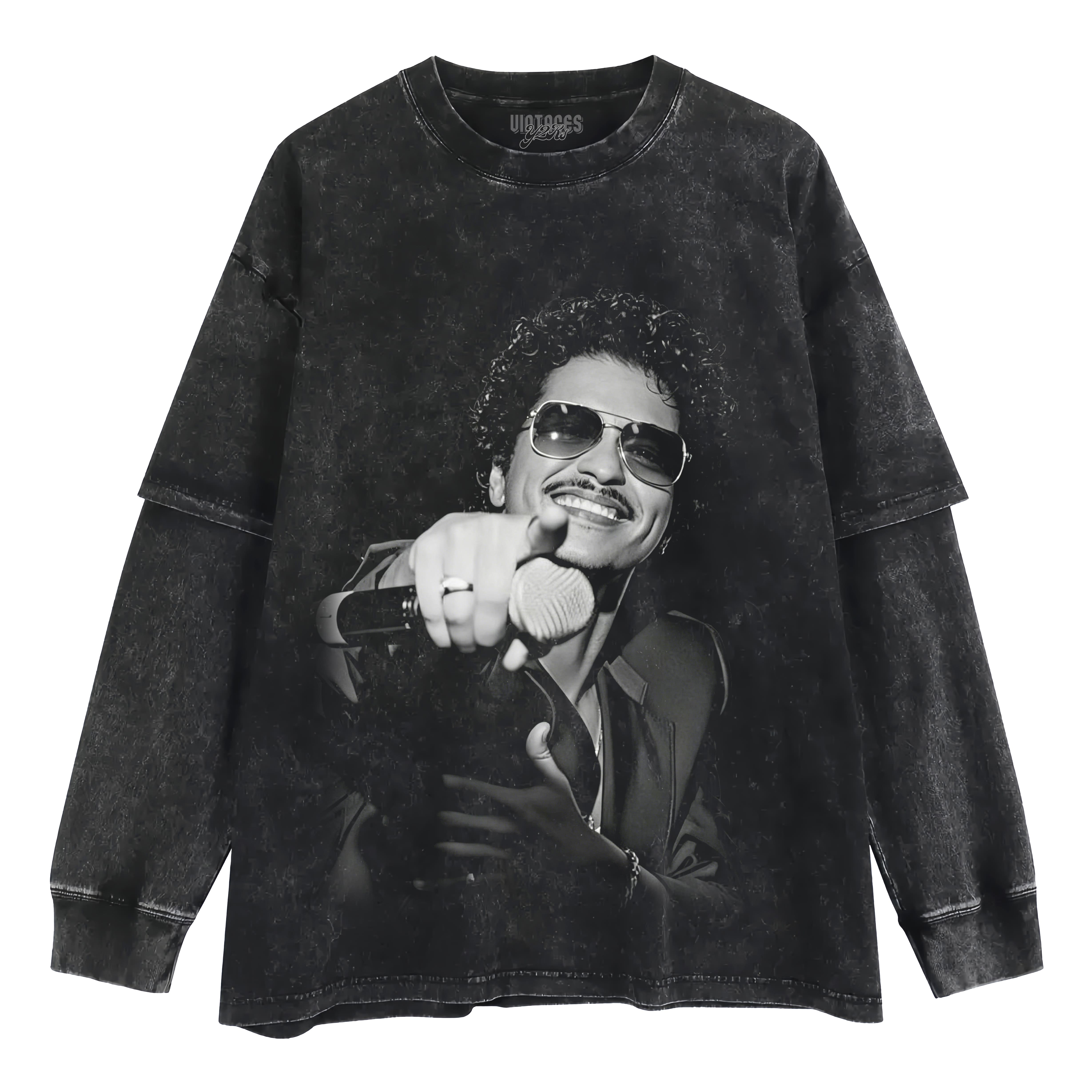 BRUNO MARS 2026 VINTAGE TANK TOP & TEE & LONG SLEEVE & LAYERED LS & HOODIE