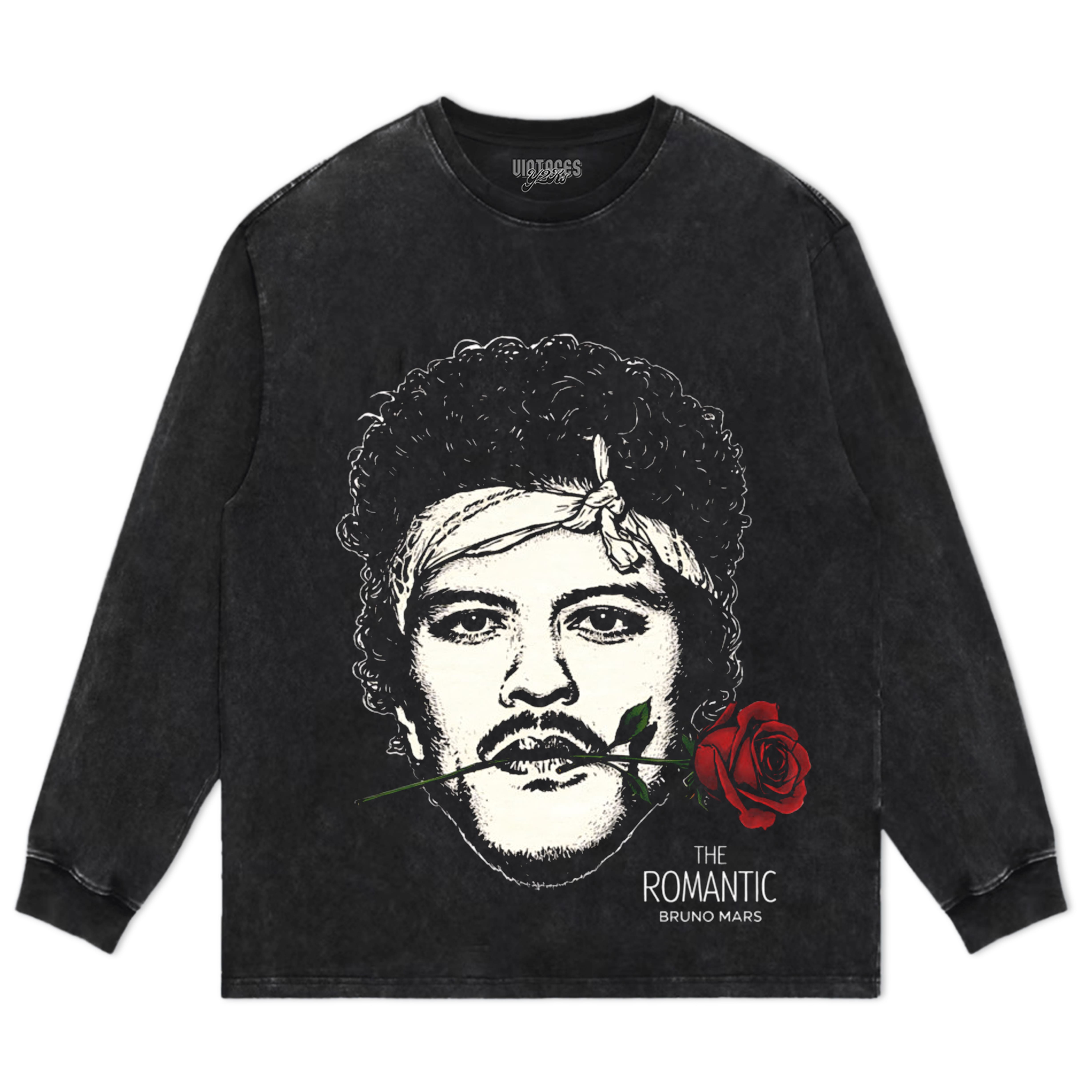 BRUNO MARS 2026 VINTAGE V4 TANK TOP & TEE & LONG SLEEVE & LAYERED LS & HOODIE