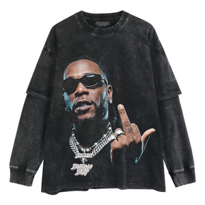 BURNA BOY V4 TANK TOP & TEE & LONG SLEEVE & LAYERED LS & HOODIE