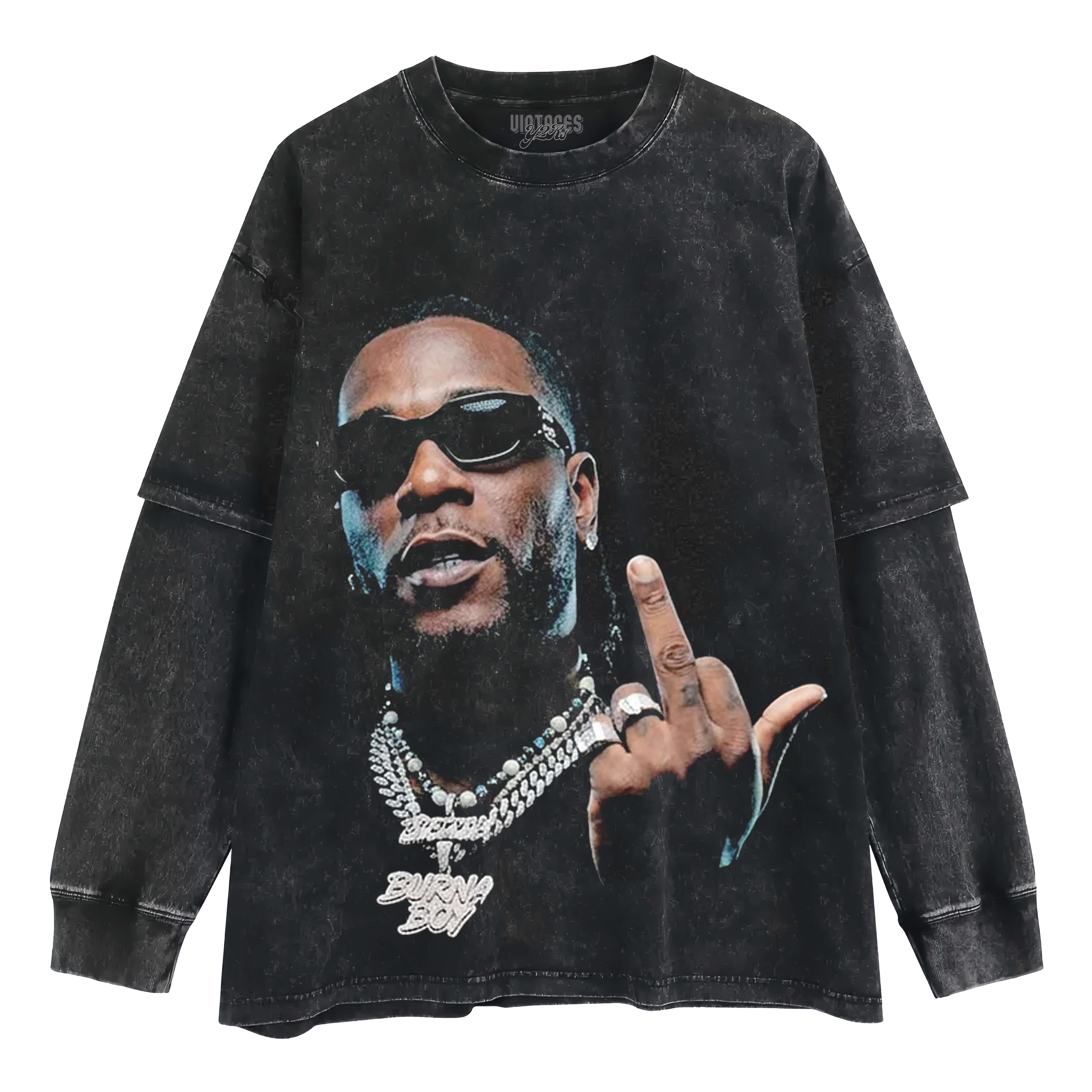 BURNA BOY V4 TANK TOP & TEE & LONG SLEEVE & LAYERED LS & HOODIE