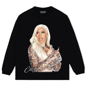 CARDI B LITTLE MISS DRAMA TOUR, CARDI B AM I THE DRAMA TEE & LS & HOODIE