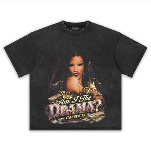 CARDI B PNG, AM I THE DRAMA FILE, CARDI TOUR TEE & LS & HOODIE
