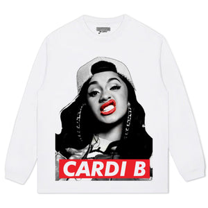 CARDI B RAPPER TEE & LS & HOODIE