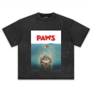 CAT HUMOR TEE & LS & HOODIE