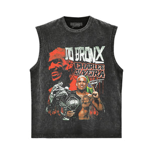 CHARLES OLIVEIRA 2026 V2 VINTAGE TANK TOP & TEE & LONG SLEEVE & LAYERED LS & HOODIE