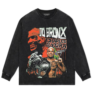 CHARLES OLIVEIRA 2026 V2 VINTAGE TANK TOP & TEE & LONG SLEEVE & LAYERED LS & HOODIE