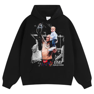 CHARLES OLIVEIRA BMF CHAMPION TEE & LS & HOODIE