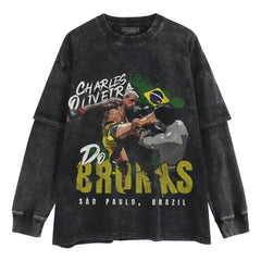 CHARLES OLIVEIRA DO BRONXS BRAZIL LAYERED LONG SLEEVE