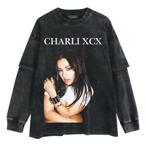 CHARLI XCX VINTAGE V2 TANK TOP & TEE & LONG SLEEVE & LAYERED LS & HOODIE