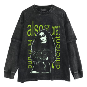 CHARLI XCX VINTAGE V3 TANK TOP & TEE & LONG SLEEVE & LAYERED LS & HOODIE