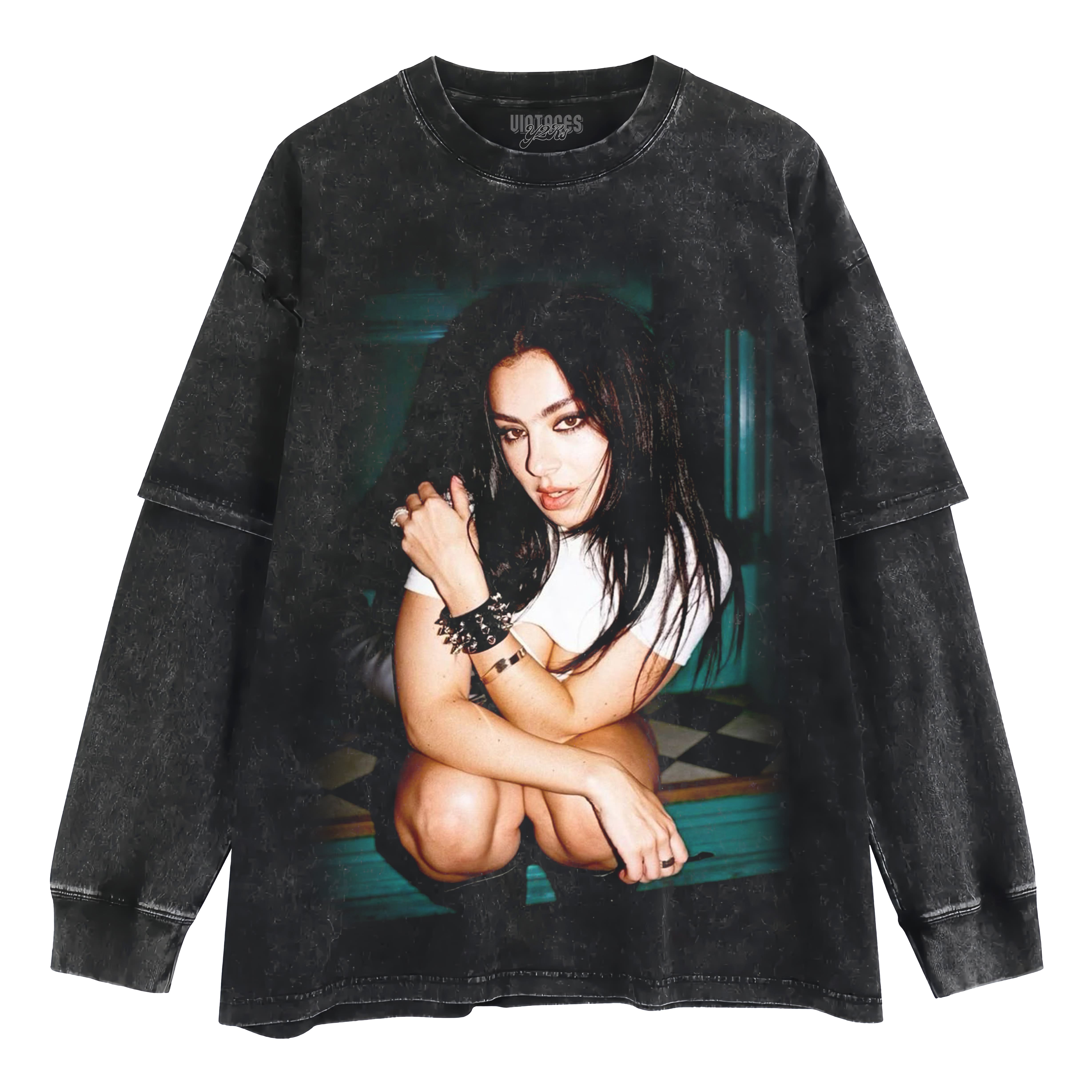 CHARLI XCX VINTAGE V4 TANK TOP & TEE & LONG SLEEVE & LAYERED LS & HOODIE