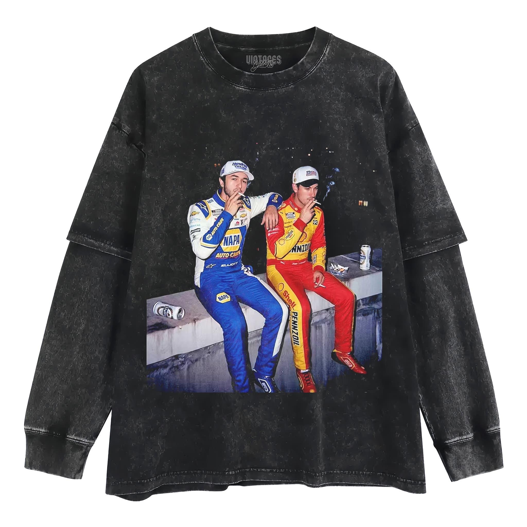 CHASE ELLIOTT & JOEY LOGANO TANK TOP & TEE & LONG SLEEVE & LAYERED LS & HOODIE