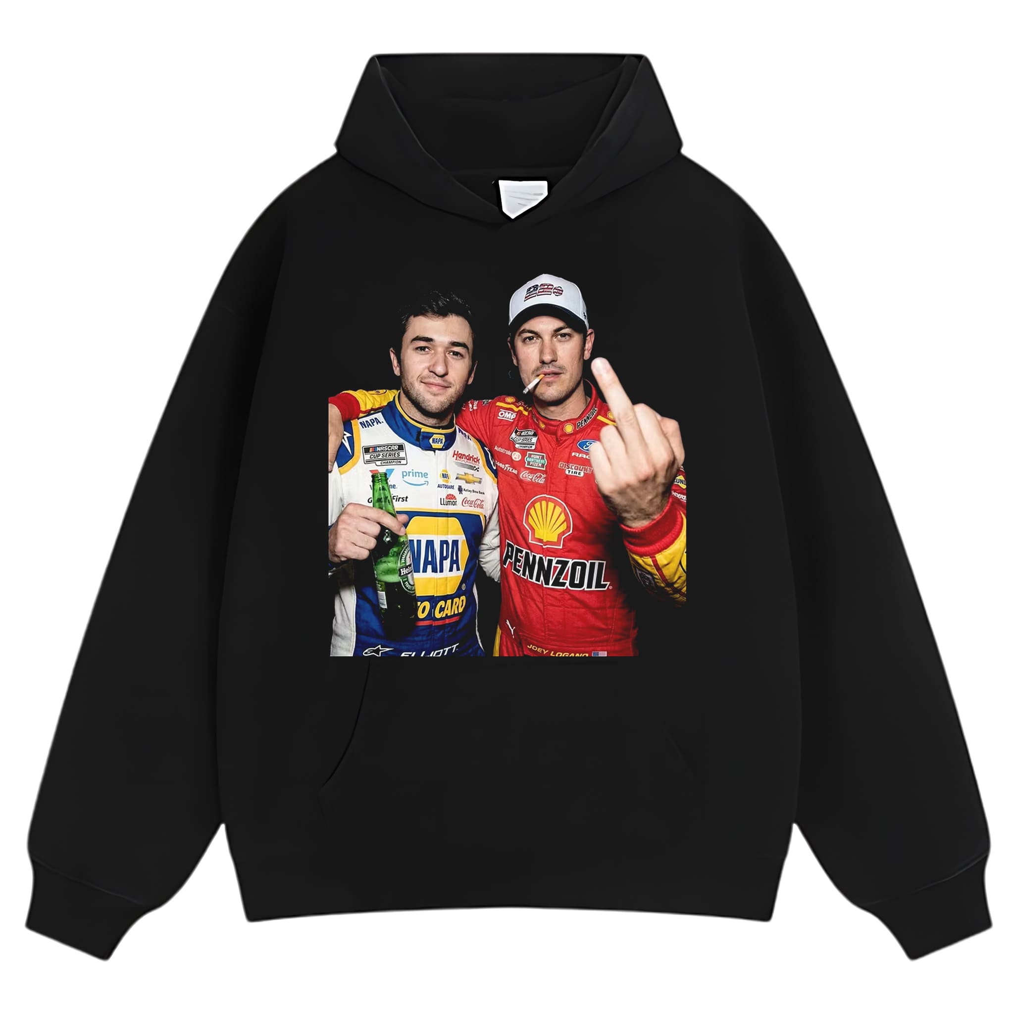 CHASE ELLIOTT & JOEY LOGANO V1 TANK TOP & TEE & LONG SLEEVE & LAYERED LS & HOODIE