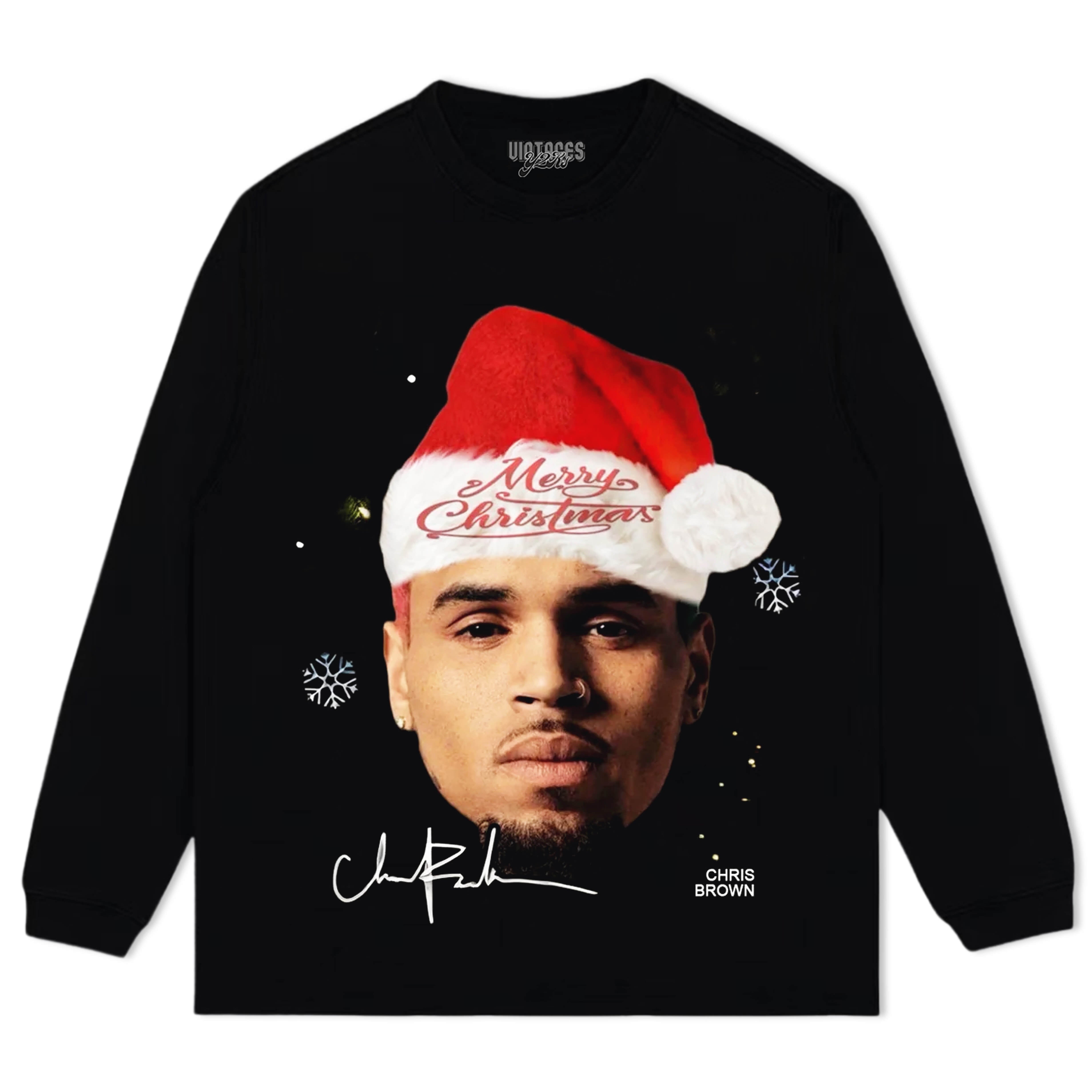 CHRIS BROWN &  CHRISTMAS SPECIAL EDITION V5 TEE & LS & HOODIE