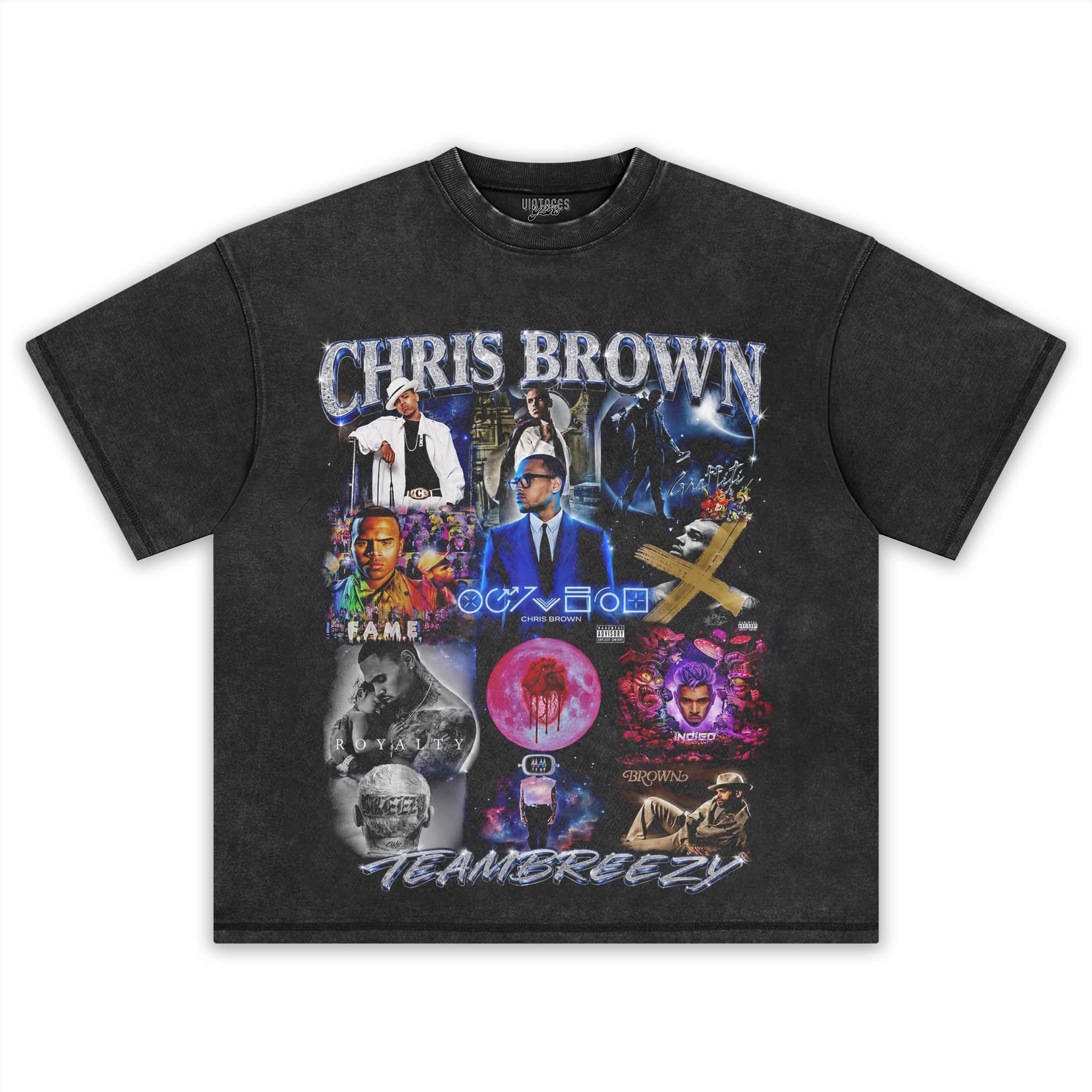 CHRIS BROWN - ALBUM TANK TOP & TEE & LONG SLEEVE & LAYERED LS & HOODIE