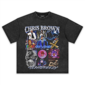 CHRIS BROWN - ALBUM TANK TOP & TEE & LONG SLEEVE & LAYERED LS & HOODIE