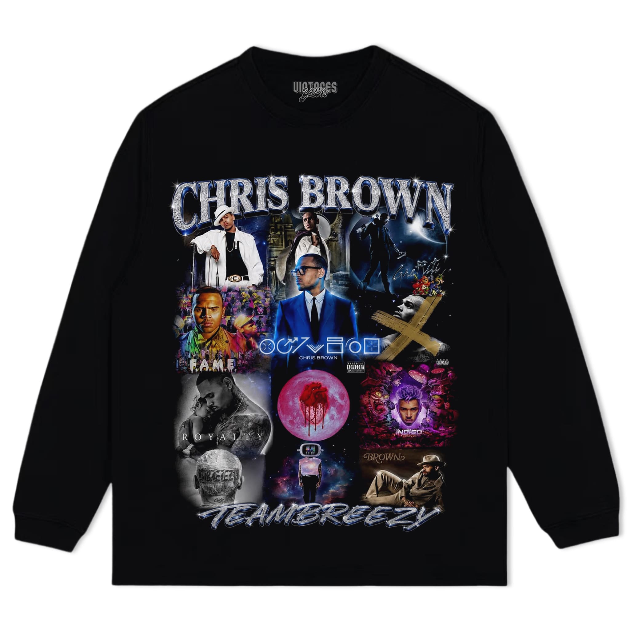 CHRIS BROWN - ALBUM TANK TOP & TEE & LONG SLEEVE & LAYERED LS & HOODIE