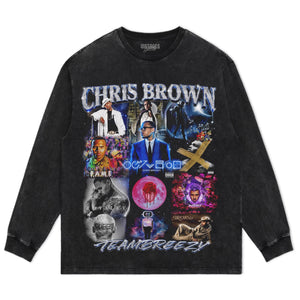 CHRIS BROWN - ALBUM TANK TOP & TEE & LONG SLEEVE & LAYERED LS & HOODIE