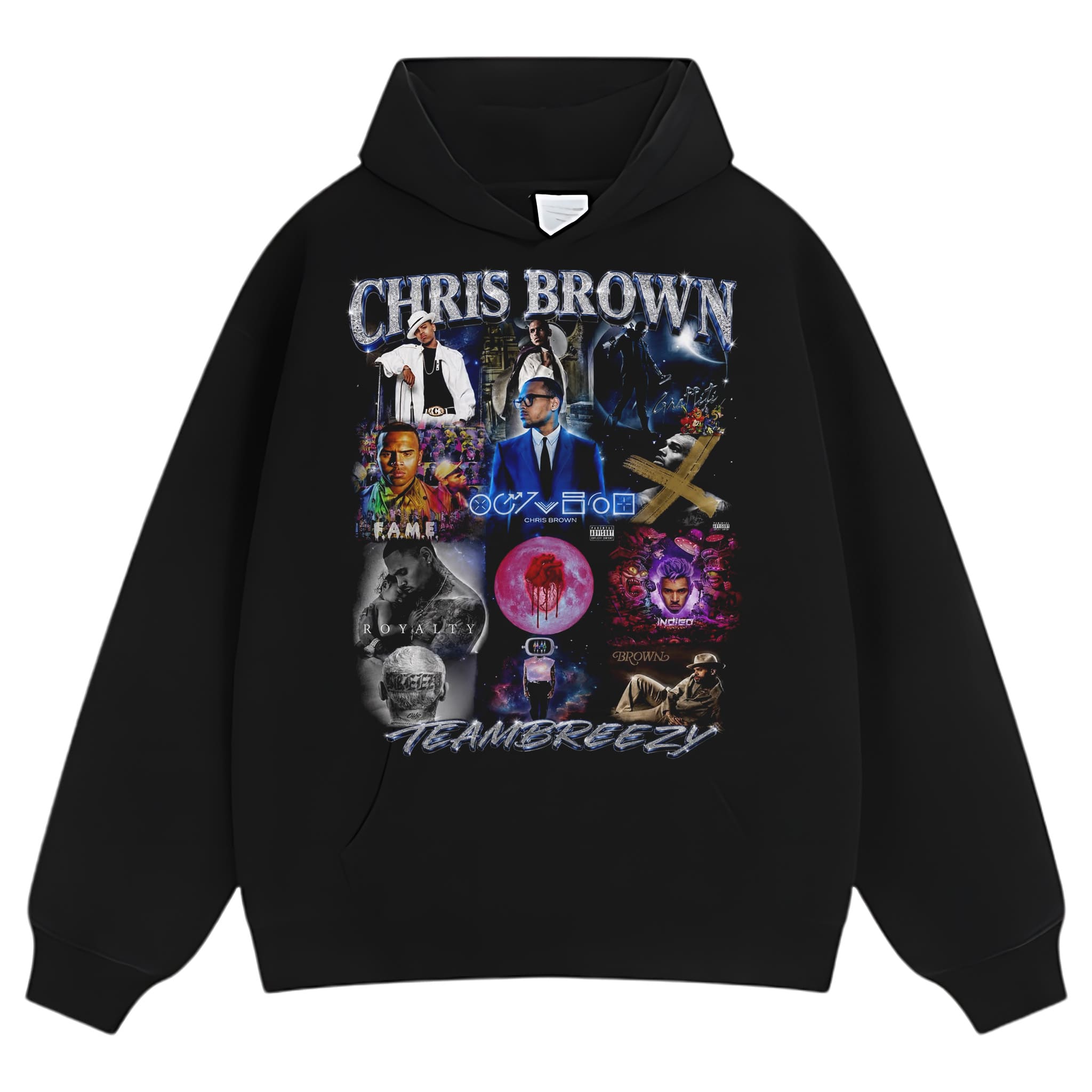 CHRIS BROWN - ALBUM TANK TOP & TEE & LONG SLEEVE & LAYERED LS & HOODIE