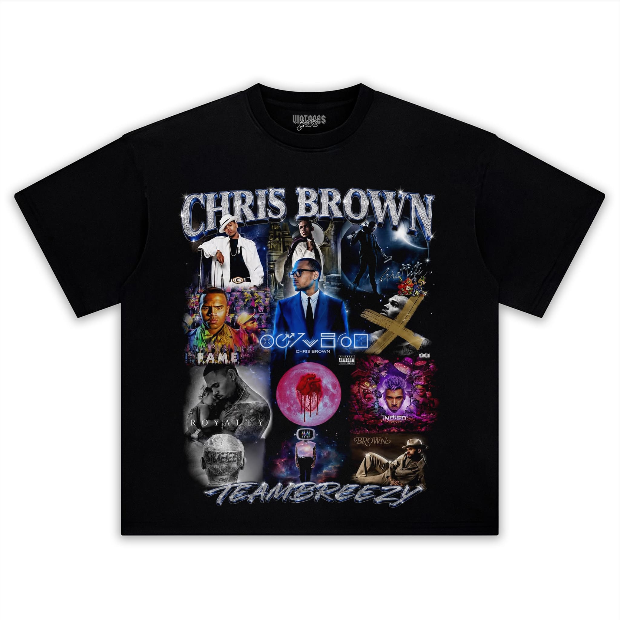 CHRIS BROWN - ALBUM TANK TOP & TEE & LONG SLEEVE & LAYERED LS & HOODIE