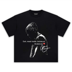 CHRIS BROWN COOK & REMAIN HUMBLE TEE