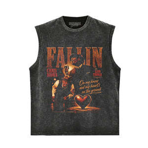 CHRIS BROWN & LEON THOMAS - FALLIN TANK TOP & TEE & LONG SLEEVE & LAYERED LS & HOODIE