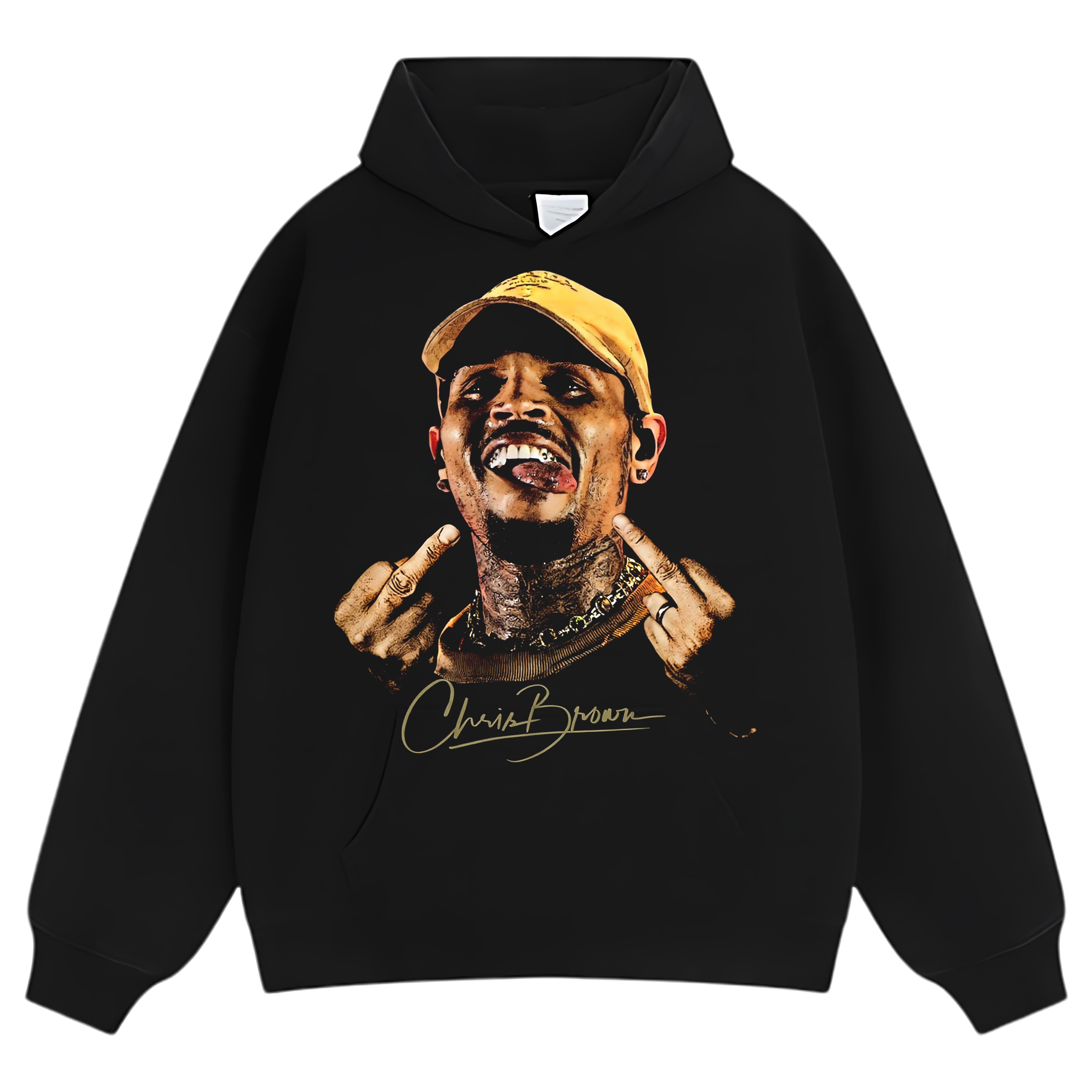 CHRIS BROWN MIDDLE VINTAGE TEE & LS & HOODIE