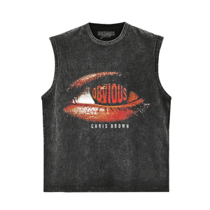CHRIS BROWN OBVIOUS EYE TANK TOP & TEE & LONG SLEEVE & LAYERED LS & HOODIE