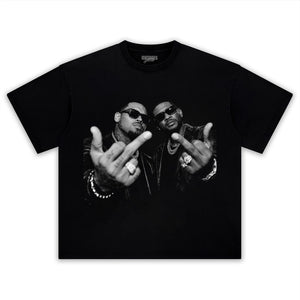 CHRIS BROWN & USHER TANK TOP & TEE & LONG SLEEVE & LAYERED LS & HOODIE