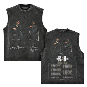 CHRIS BROWN & USHER THE R&B TOUR TANK TOP & TEE