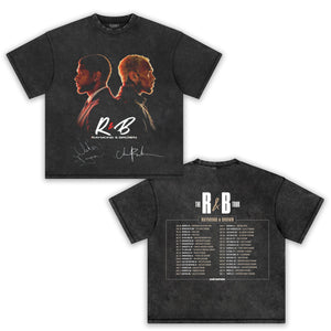 CHRIS BROWN & USHER THE R&B TOUR V2 TANK TOP & TEE