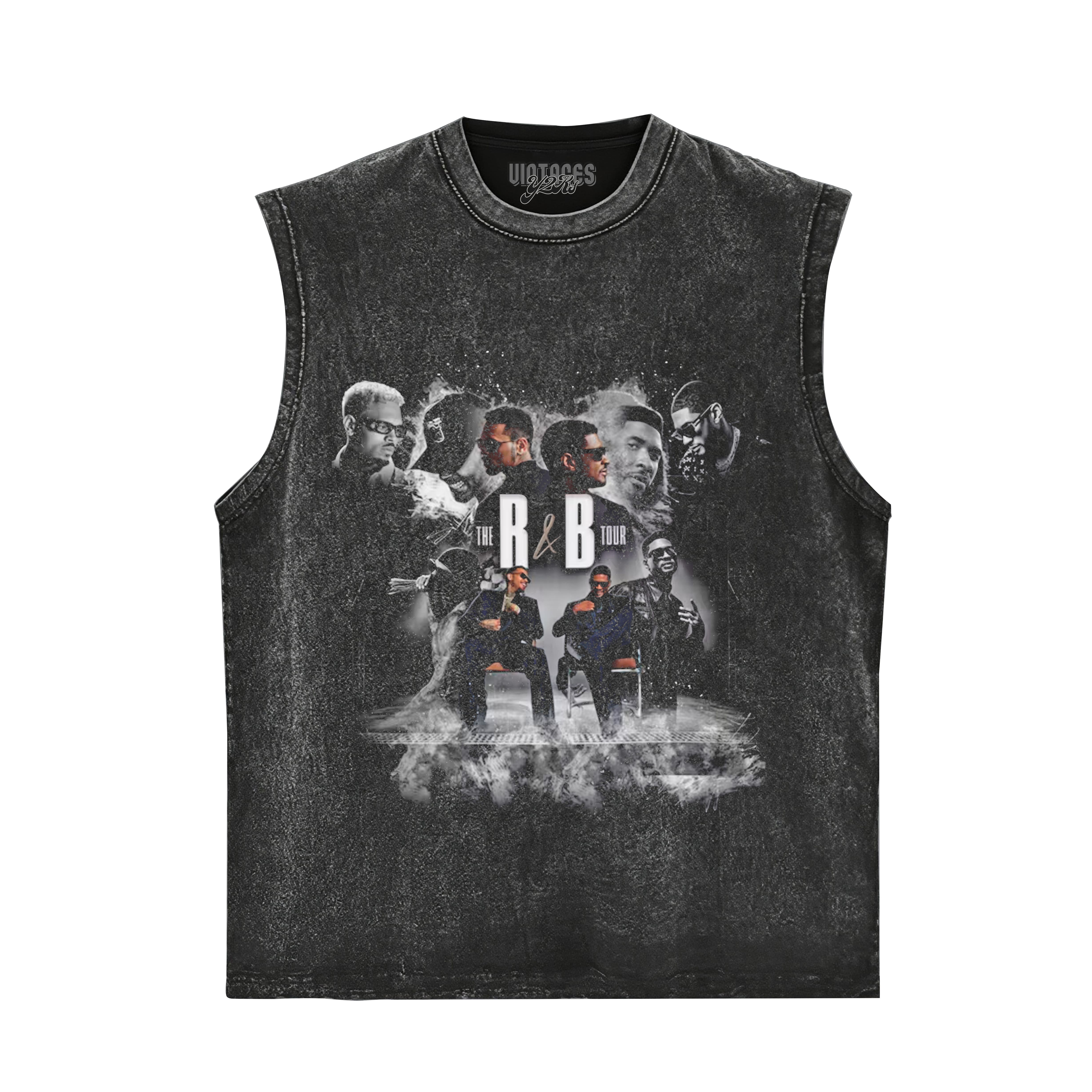CHRIS BROWN & USHER THE R&B TOUR V2 TANK TOP & TEE & LONG SLEEVE & LAYERED LS & HOODIE