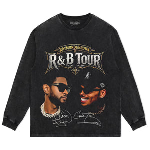 CHRIS BROWN & USHER THE R&B TOUR V3 TANK TOP & TEE & LONG SLEEVE & LAYERED LS & HOODIE