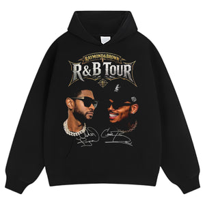 CHRIS BROWN & USHER THE R&B TOUR V3 TANK TOP & TEE & LONG SLEEVE & LAYERED LS & HOODIE