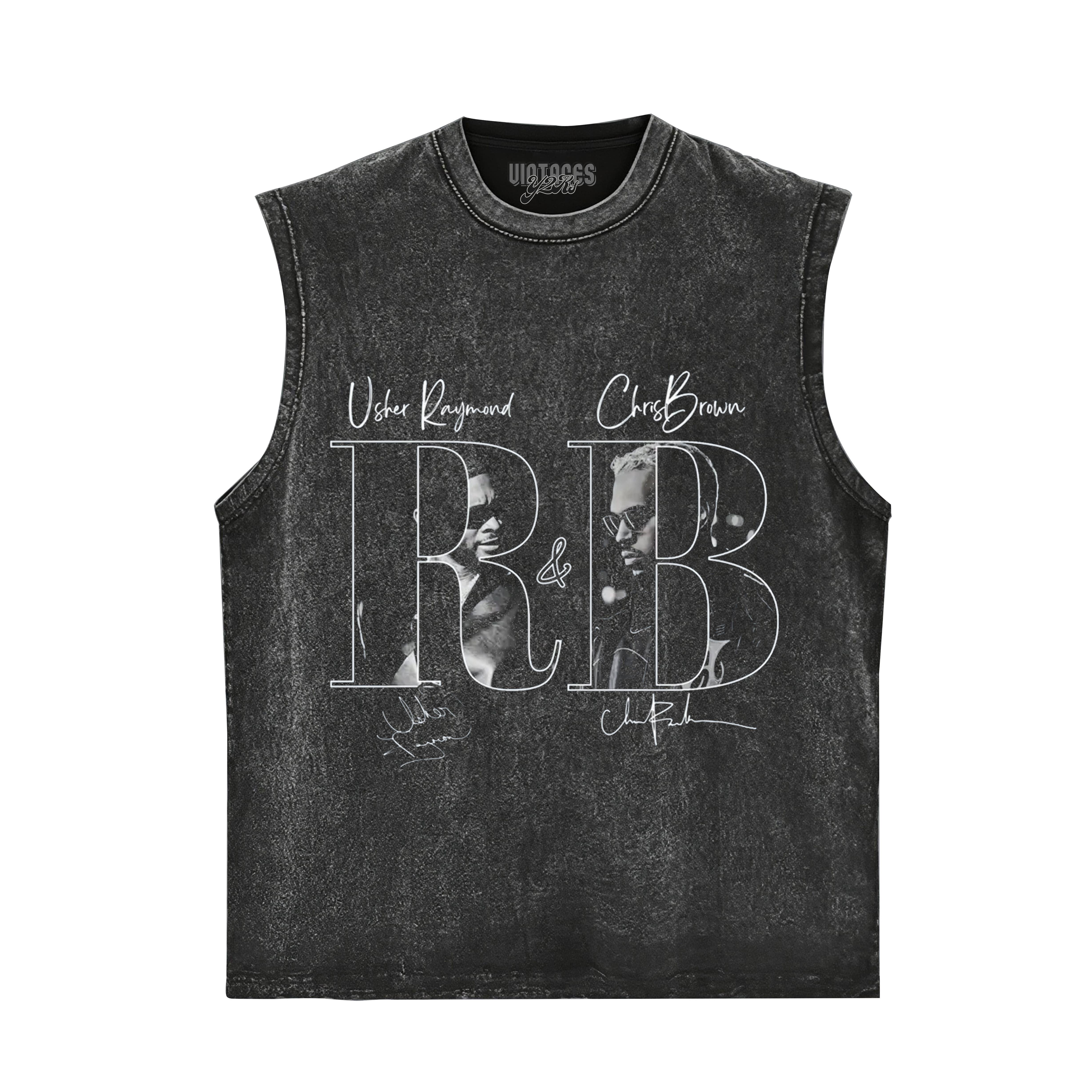 CHRIS BROWN & USHER THE R&B TOUR V4 TANK TOP & TEE & LONG SLEEVE & LAYERED LS & HOODIE